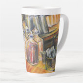 Ideologie des goldenen Lichts Milchtasse (Rechte Ecke)