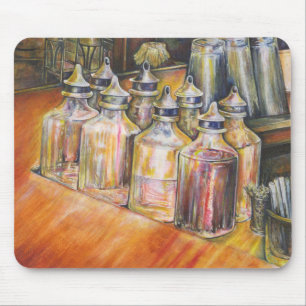 Ideologie des goldenen Lichts Mousepad