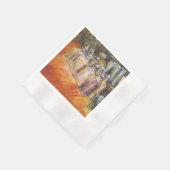 Ideologie des goldenen Lichts Serviette (Ecke)