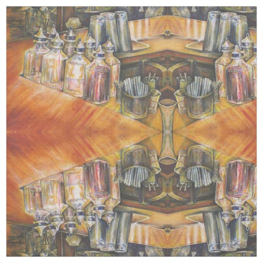 Ideologie des Goldenen Lichts Stoff (Muster)