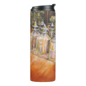 Ideologie des goldenen Lichts Thermosbecher (Nach links gedreht)