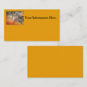 Ideologie des Goldenen Lichts Visitenkarte (Vorne/Hinten)