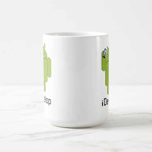 iDevelop Kaffee-Tasse Kaffeetasse (Mittel)