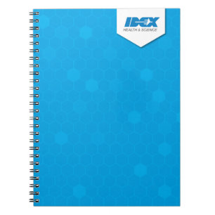IDEX Health & Science 80-seitige Notizbuch Notizblock