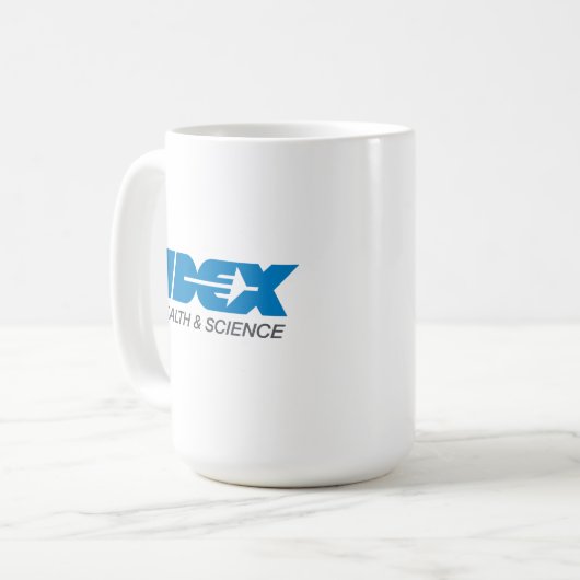 IDEX Health & Science Tasse (Vorderseite Links)