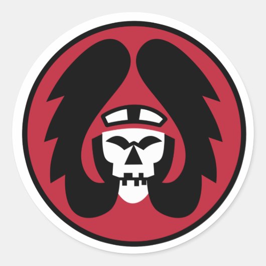 IDF 101 Squadron Runder Aufkleber (Vorderseite)