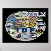 IDF Composite Dark Poster (Vorne)