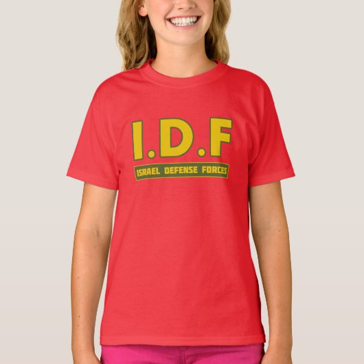 IDF-israelische Streitkräfte 3 colorize T-Shirt (Vorderseite)
