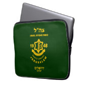 IDF - Programm Sar El Volunteer Laptopschutzhülle (Vorderseite Links)