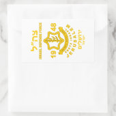 IDF - Programm Sar El Volunteer Rechteckiger Aufkleber (Tasche)