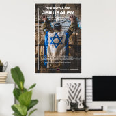IDF Soldat an der Western Wall Poster (Heimbüro)