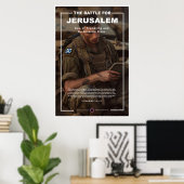 IDF Soldier liest Torah Poster (Heimbüro)