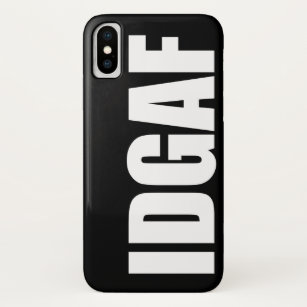 IDGAF Case-Mate iPhone HÜLLE