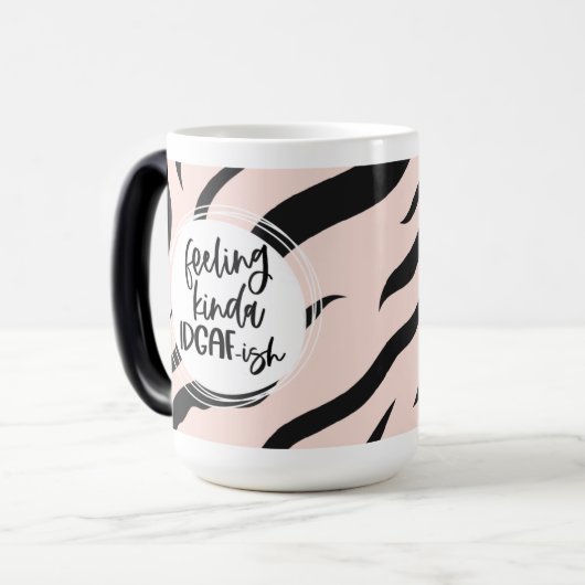 IDGAF-ISH Morphing-Tasse Verwandlungstasse (Vorderseite Links)