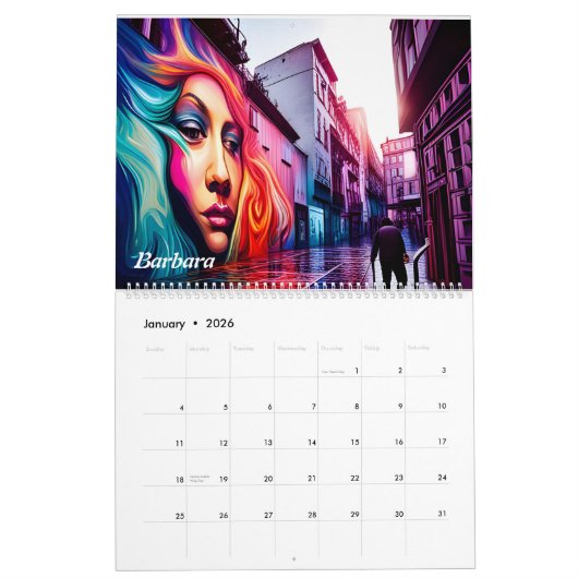 IDHB Cloister 2024 Kalender (Jan 2026)