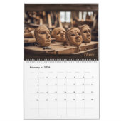 IDHB Gruppe 14 Bilder 14 Künstler 2024 Kalender (Feb 2026)