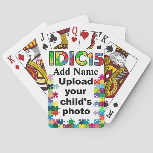 IDIC 15 Spielkarten Puzzle anpassen (Rückseite)