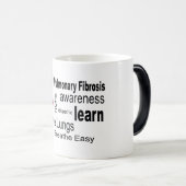 Idiopathic Lungenfibrosen-Bewusstseins-Tasse Verwandlungstasse (VorderseiteRechts)