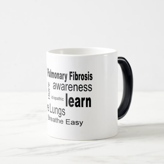 Idiopathic Lungenfibrosen-Bewusstseins-Tasse Verwandlungstasse (VorderseiteRechts)
