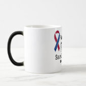 Idiopathic Lungenfibrosen-Bewusstseins-Tasse Verwandlungstasse (Links)