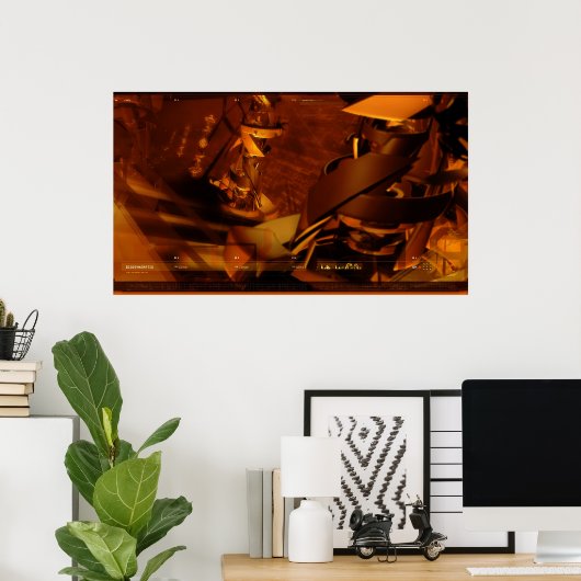 IDIOsyncratisch Poster (Heimbüro)