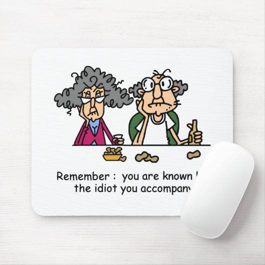 Idiot Company Mousepad (Mit Mouse)