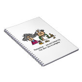 Idiot Company Notizblock (Rechte Seite)