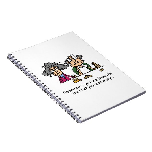 Idiot Company Notizblock (Rechte Seite)