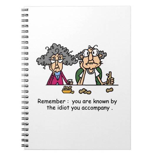 Idiot Company Notizblock (Vorderseite)