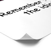 Idiot Company Poster (Ecke)