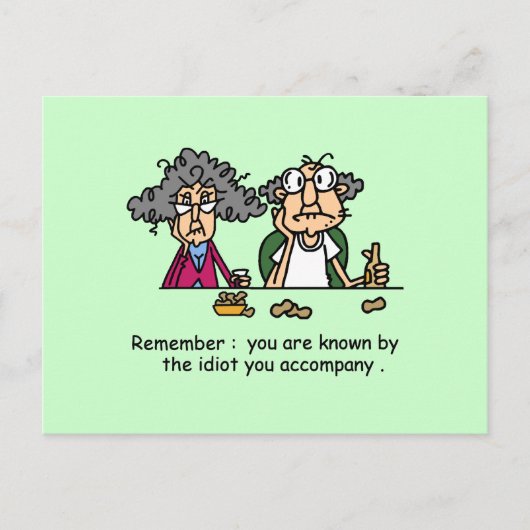 Idiot Company Postkarte (Vorderseite)