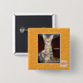 Idiot-Freunde Button (Vorne & Hinten)