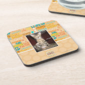 Idiot-Freunde Getränkeuntersetzer (Linke Seite)