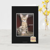 Idiot-Freunde Karte (Gelbe Blume)