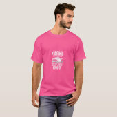 Idiot Funny Angler T Shirt (Vorne ganz)