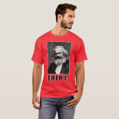 Idiot: Karl Marx T-Shirt (Vorne ganz)