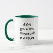 Idiot-Obstgarten-Tasse Tasse (Links)