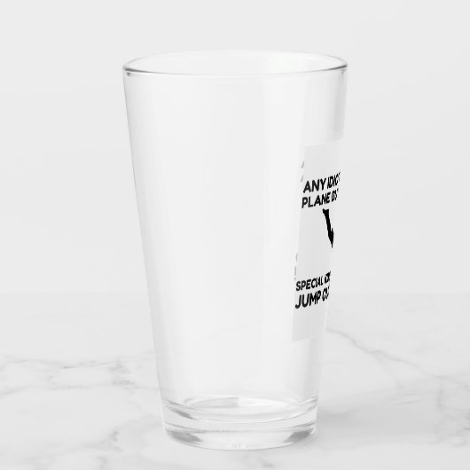 IDIOT SKYDIVING GLAS (Rechts)
