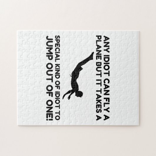 IDIOT SKYDIVING PUZZLE (Horizontal)