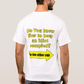 Idiot T - Shirt (Rückseite)