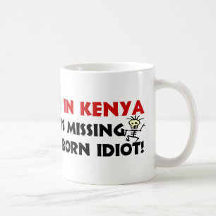 Idiot von Geburt Kaffeetasse