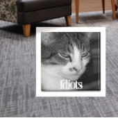 "Idioten" Crabby Cat Magnet