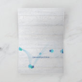 Idiotie in Polka Dotband Karte (Innenseite)