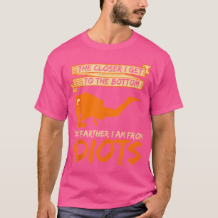 Idiots Nass Anzug Fins Schnorcheln Scuba Diving T-Shirt
