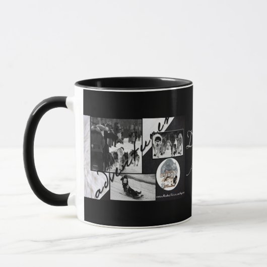 Iditarod Black & White Tasse (Links)