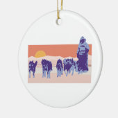Iditarod Keramik Ornament (Links)