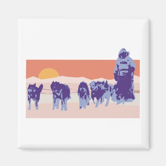 Iditarod Magnet (Vorne)