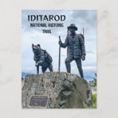Iditarod National Historic Trail Postkarte (Vorderseite)