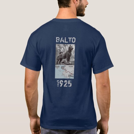 IDITAROD T - SHIRT (Rückseite)