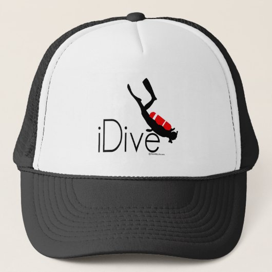 idive truckerkappe (Vorderseite)